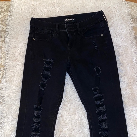 Express Mid rise Jegging - Picture 3 of 4